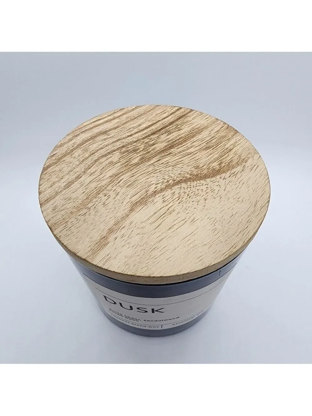 NEW Kirkland's 24oz 3 wick DUSK Scented Candle essential oils coconut blend wax